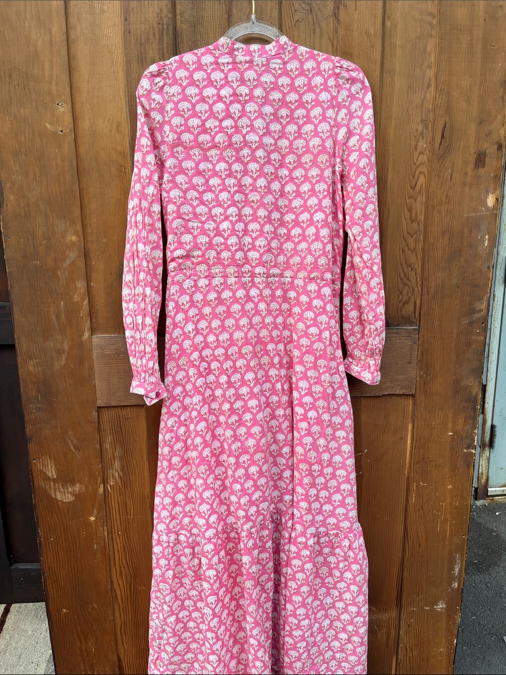 Emerson Fry Pink Printed Long-Sleeve Maxi Dress - Picture 4 of 6